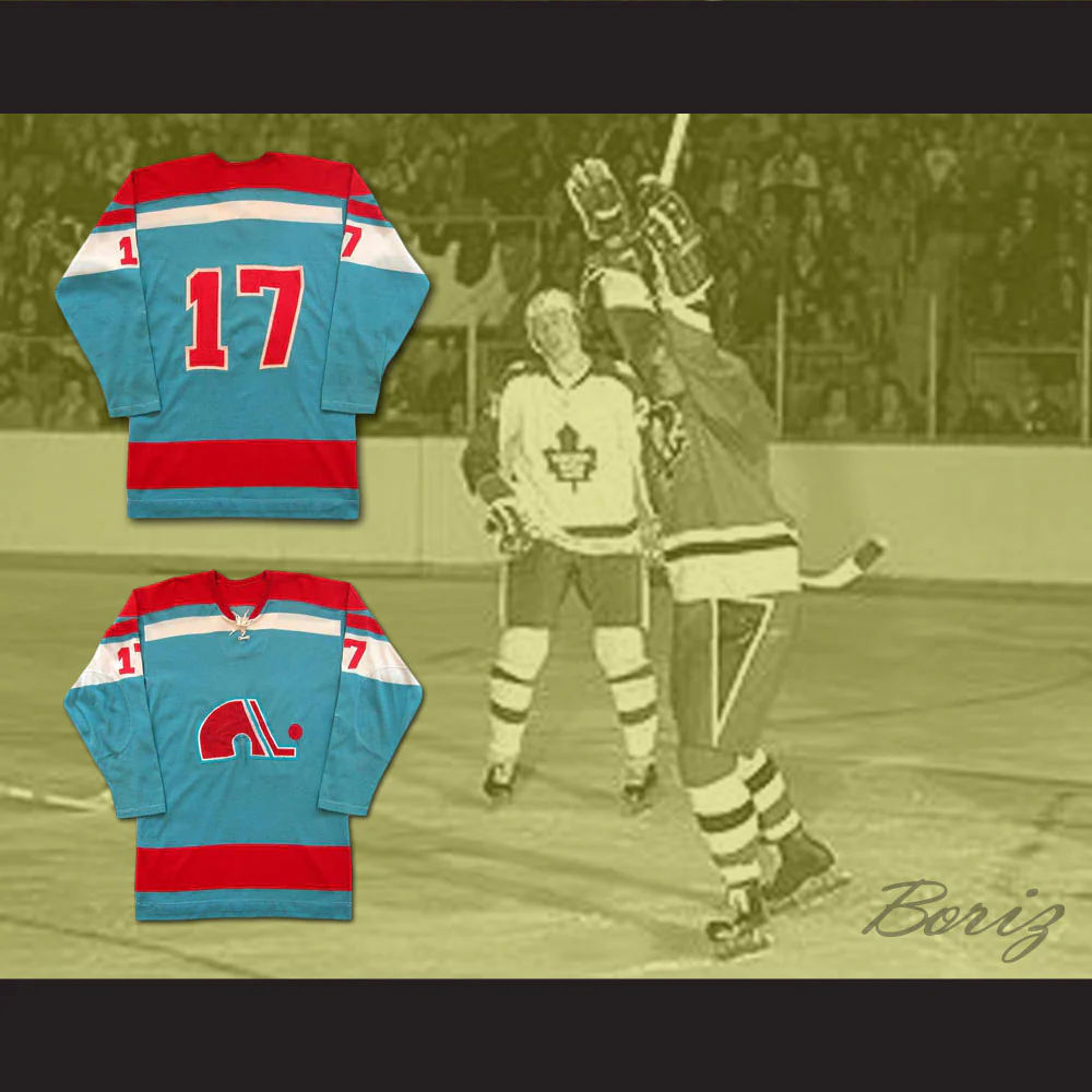 Yves Bergeron WHA Quebec Nordiques Hockey Jersey - Image 4
