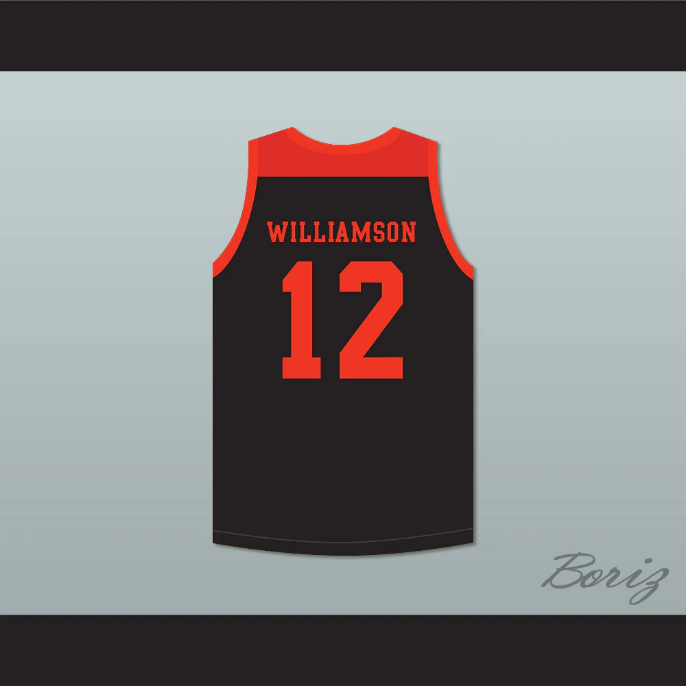 Zion Williamson 12 Game Elite Black Basketball Jersey 2 - Image 3