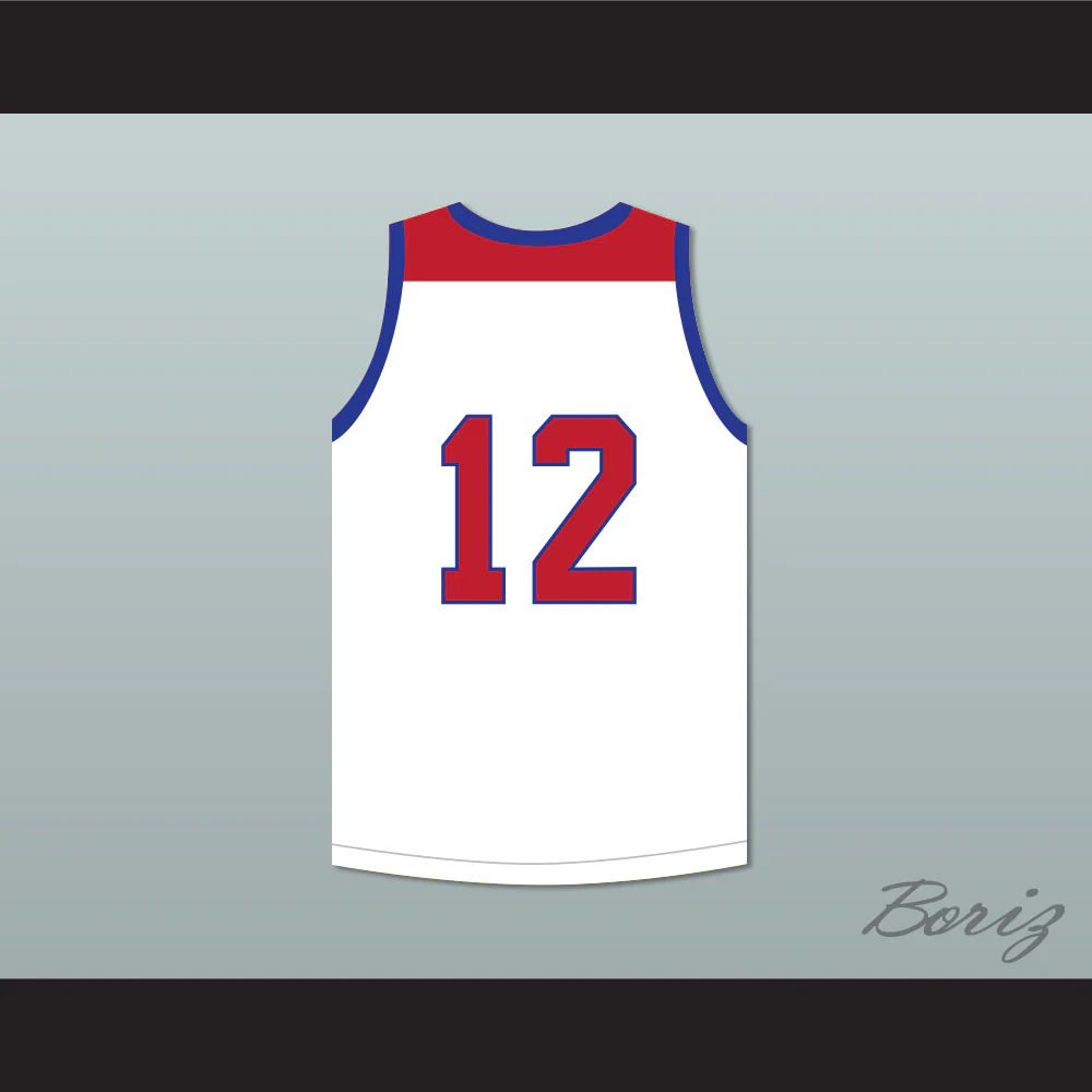 Zion Williamson 12 Spartanburg Day School Griffins White Basketball Jersey 3 - Image 3